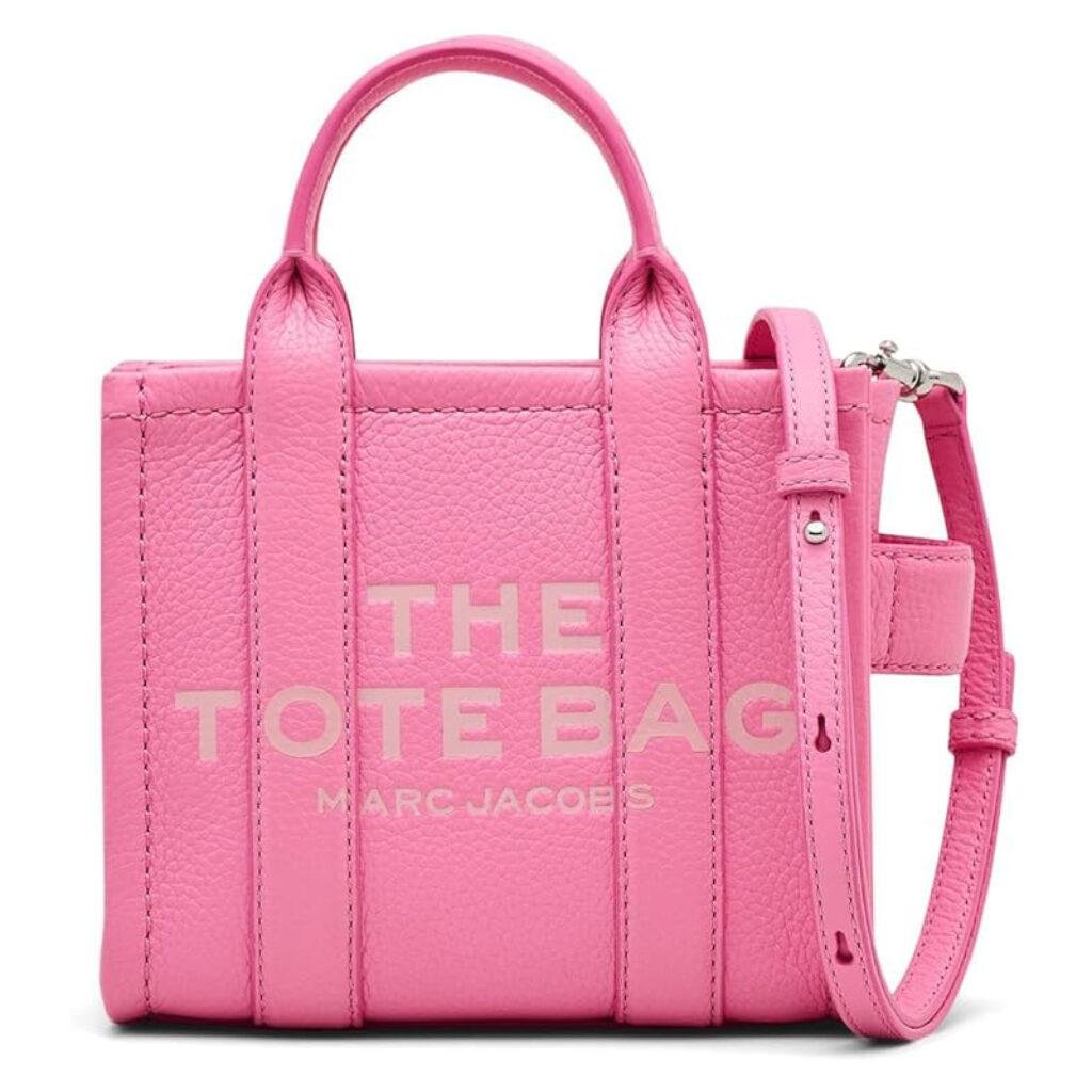 pink marc jacobs tote bag mini
